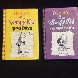 EUC DAIRY OF A WIMPY KID BOOKS